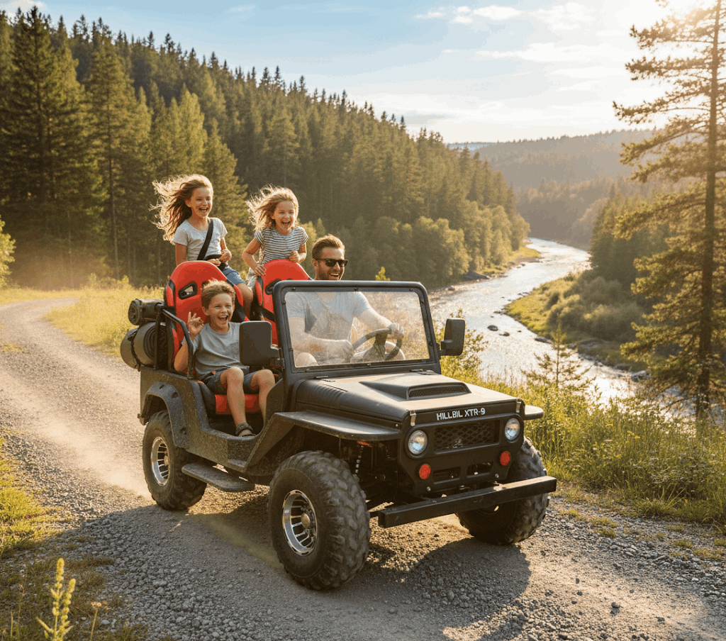 RADOST Z JÍZDY PRO CELOU RODINU